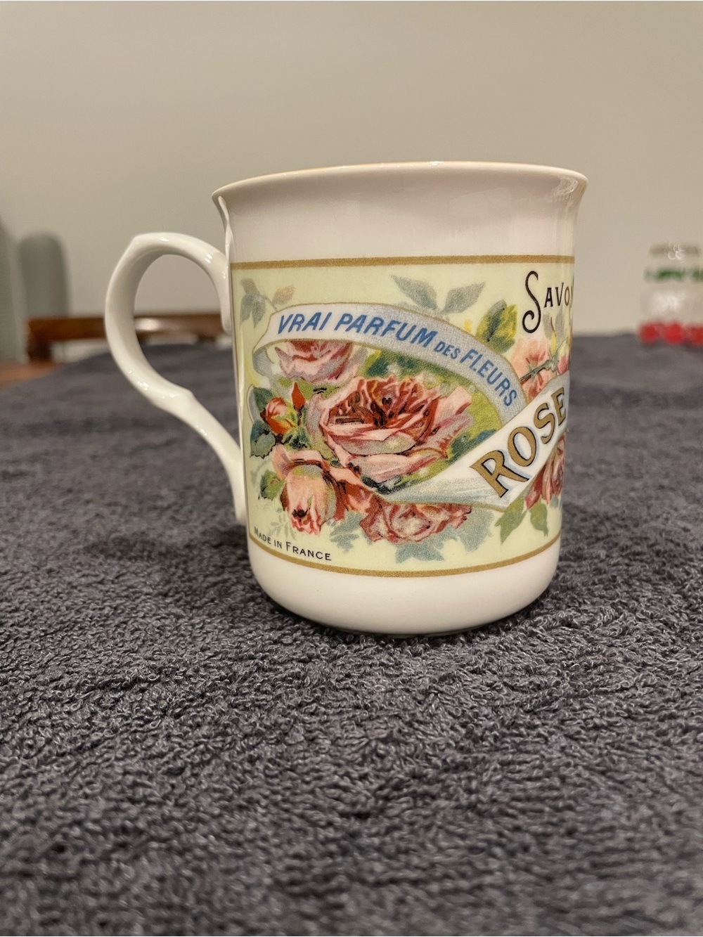 Vintage English Bone China Mug Crown Trent Du Printemps Tea Cup